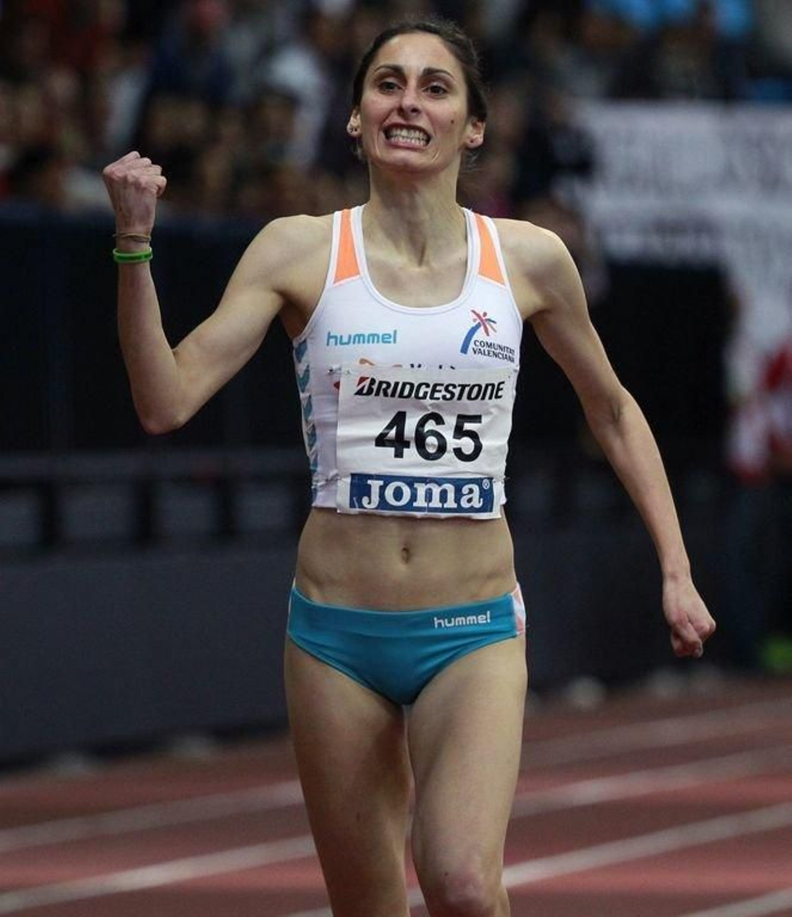 La canguesa Solange Pereira compite hoy en Andújar.