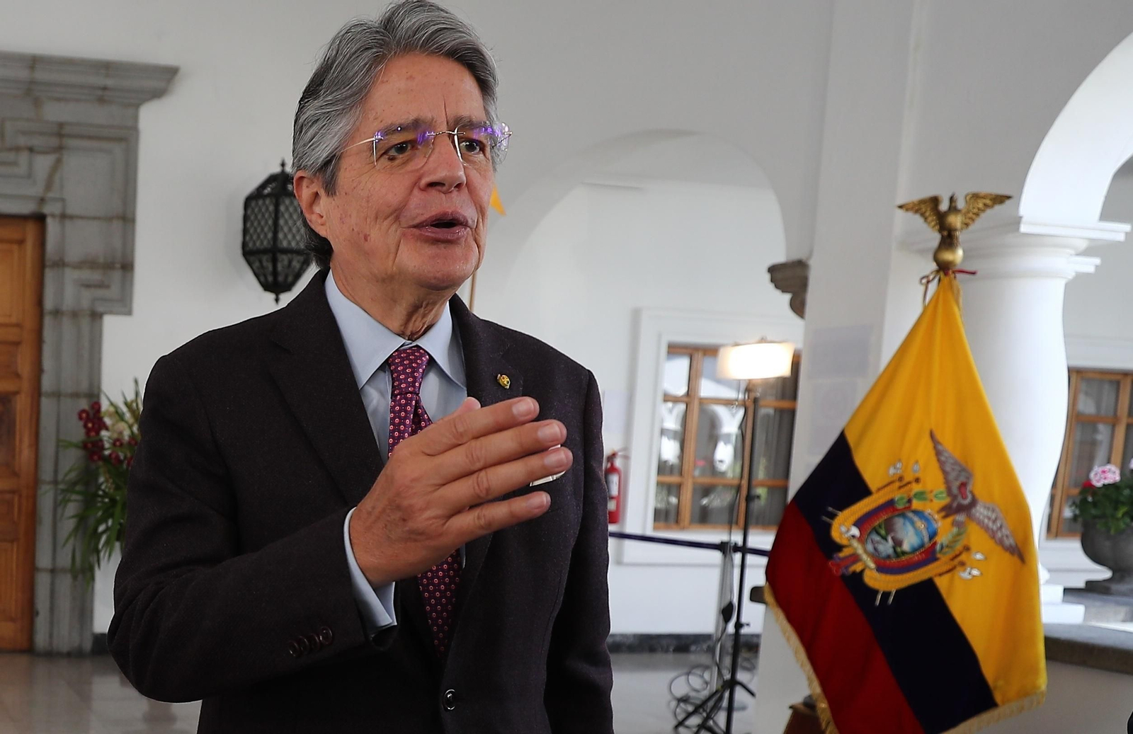 El presidente de Ecuador, Guillermo Lasso. Archivo. EFE