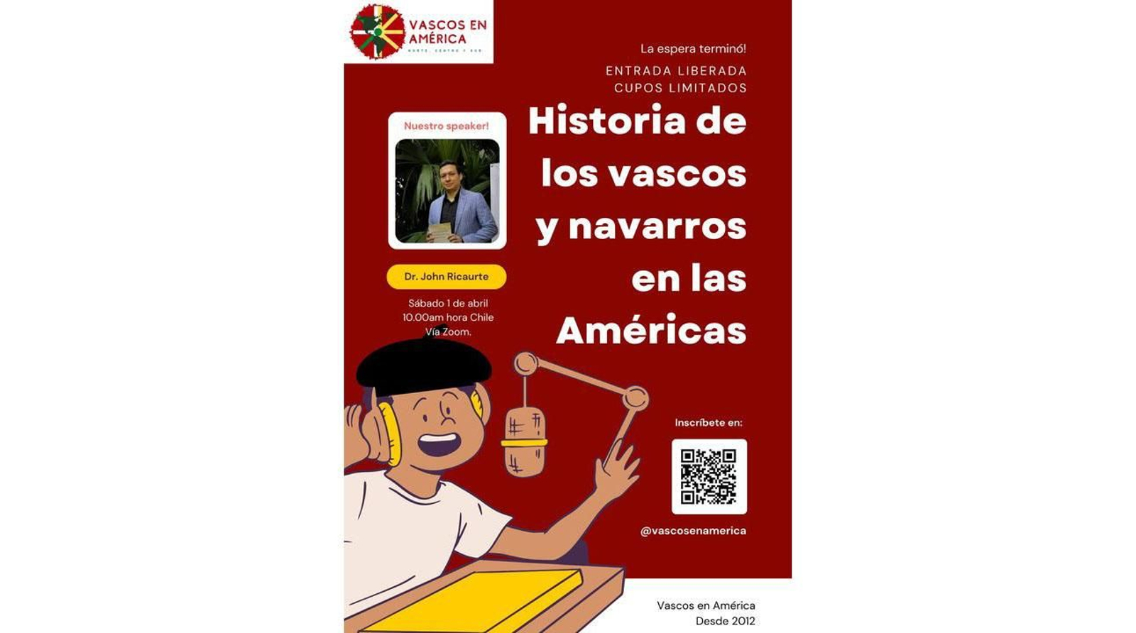 País Vasco Vascos y navarros por el mundo Chile web