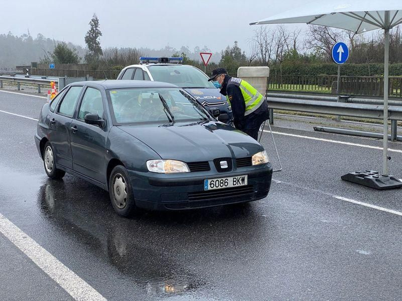 Se restablecen controles fronterizos entre España y Portugal // Alberte
