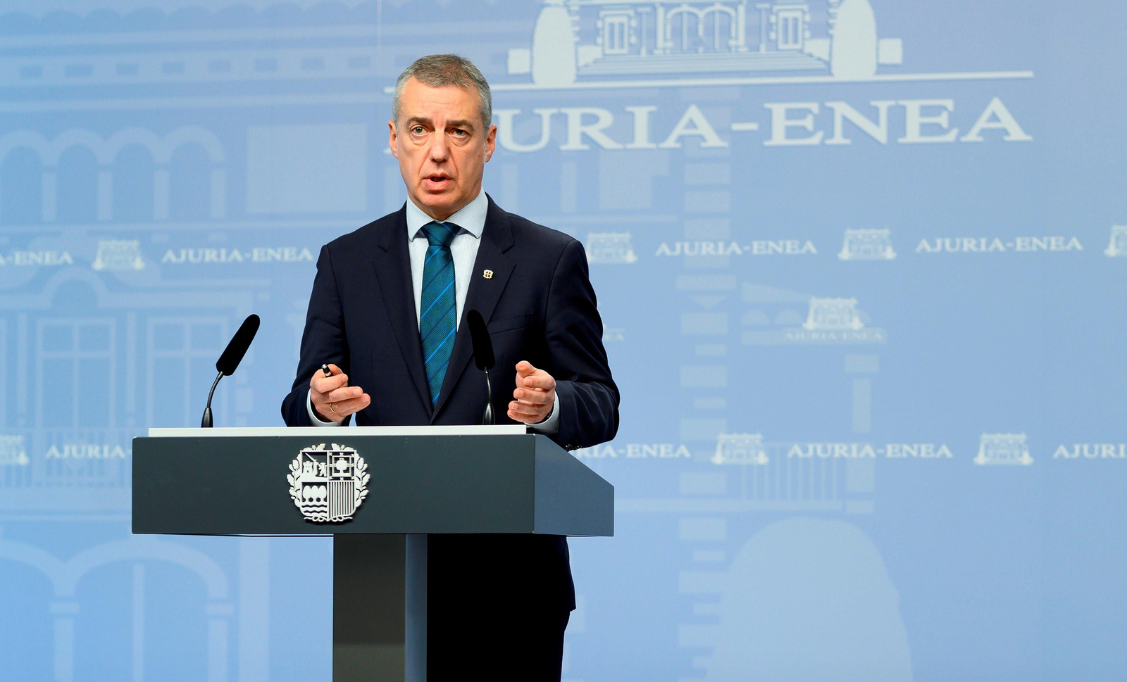 El lehendakari, Iñigo Urkullu