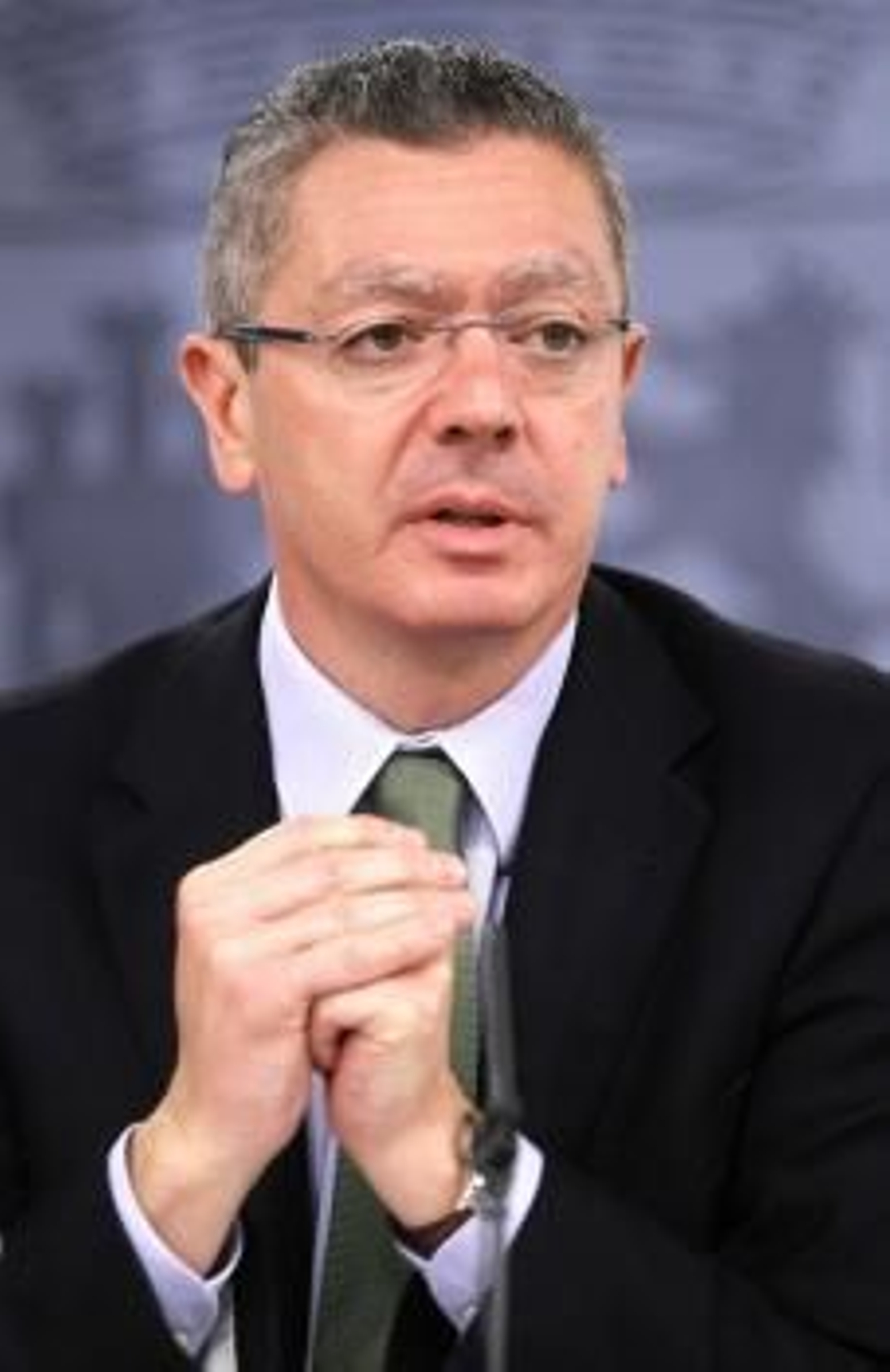 El ministro de Justicia, Alberto Ruiz-Gallardón.