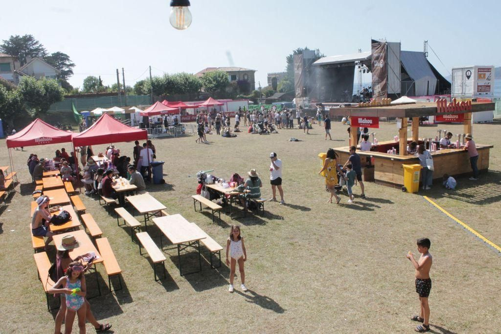Jornada diurna de la edición celebrada en 2019 del festival Vive Nigrán de Lourido.