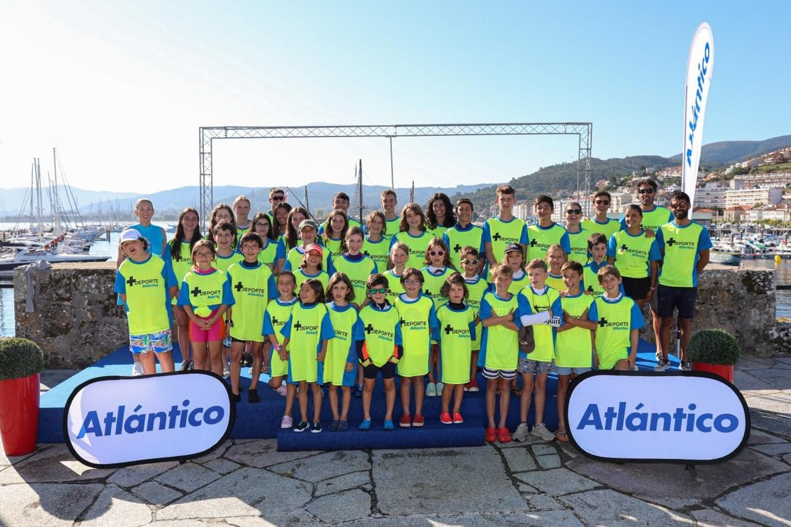 Regata Monte Real Club de Yates de Baiona con +Deporte Atlántico. // Jorge Santomé