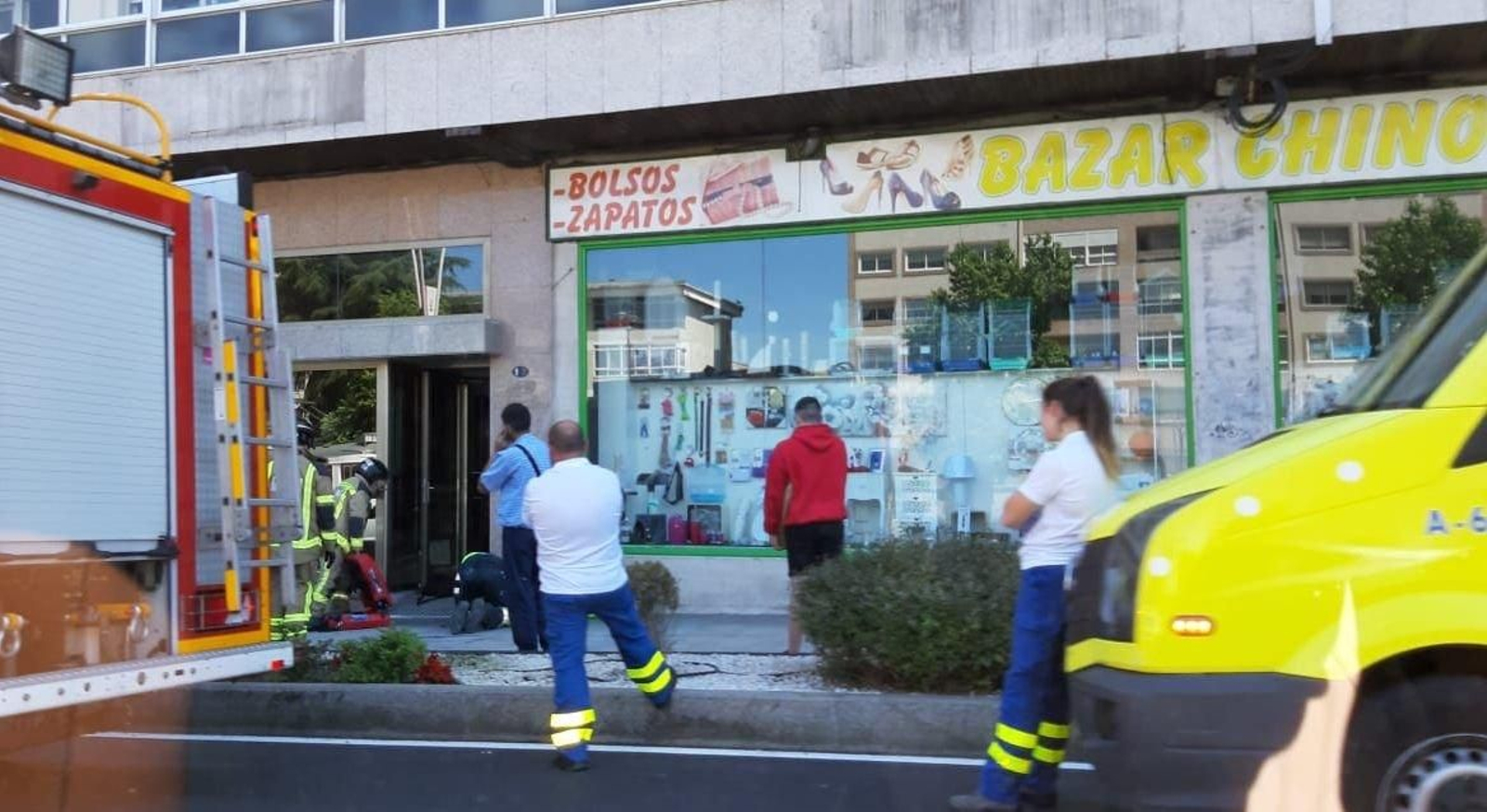 Lugar del incendio // Carla Costas