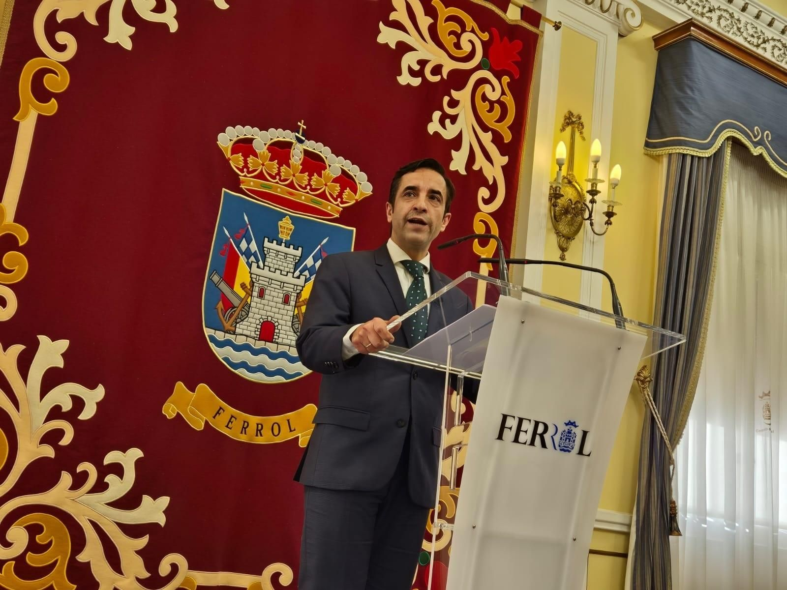 En la imagen el alcalde de Ferrol, José Manuel Rey Varela.