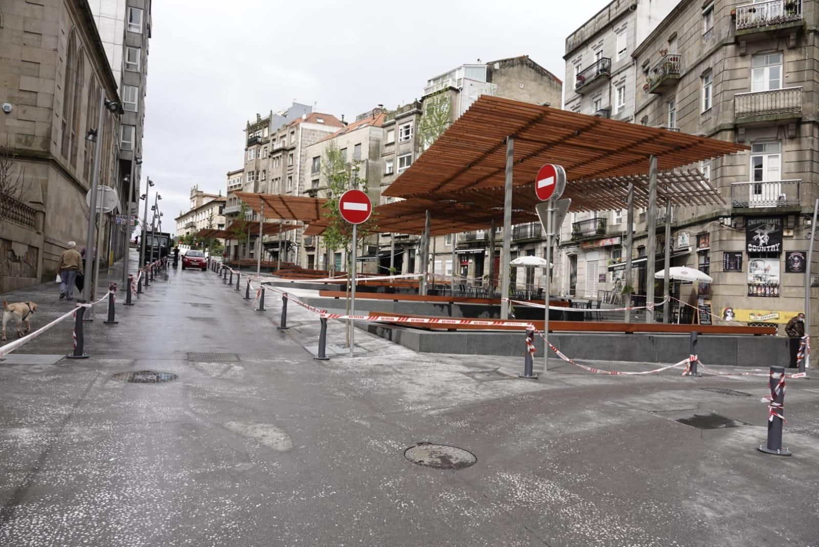 La humanización de Ronda Don Bosco, acabada y lista para inaugurar. // Vicente Alonso