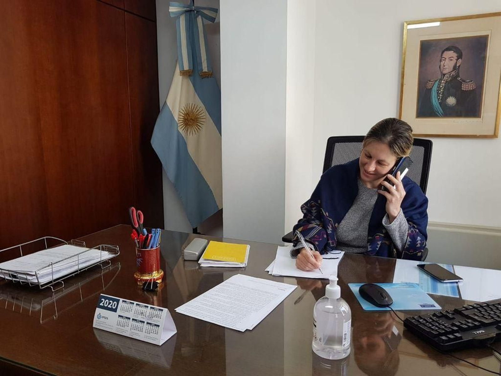 La cónsul adjunta, Florinda Rossi