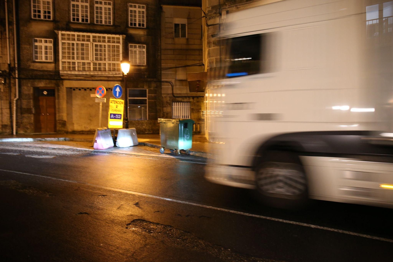 La Nacional 120 continúa con destrozos a vehículos _ Alberte 03