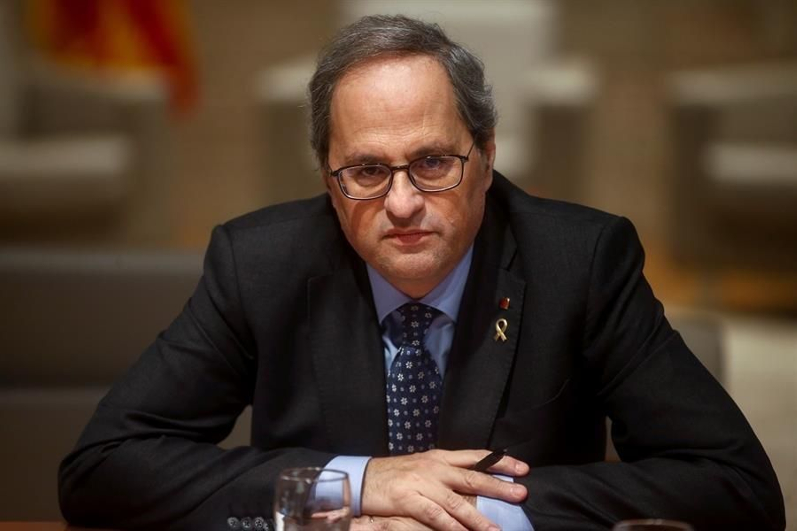 El presidente de la Generalitat, Quim Torra
