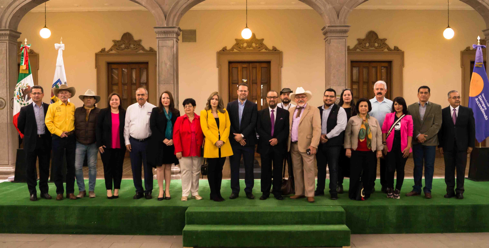 Fotografía de la inauguración del Día del Patrimonio de Nuevo León