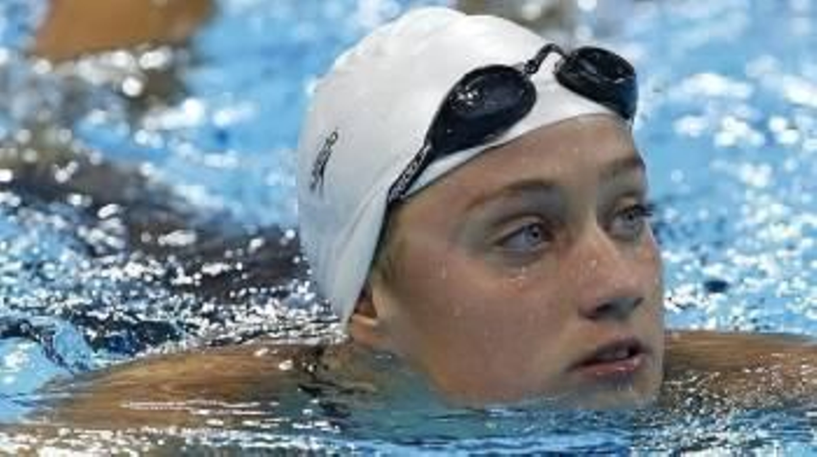 Mireia, tras una de las pruebas.