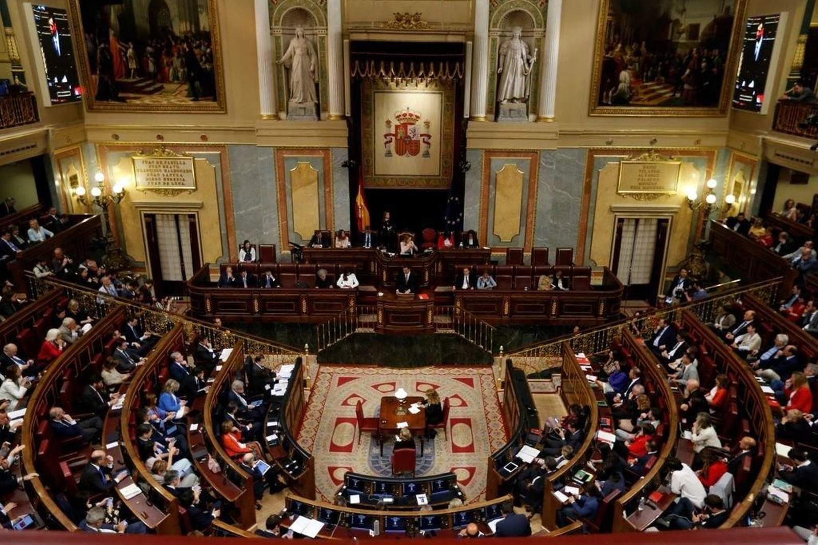 El Congreso de los Diputados, durante una sesión plenaria.