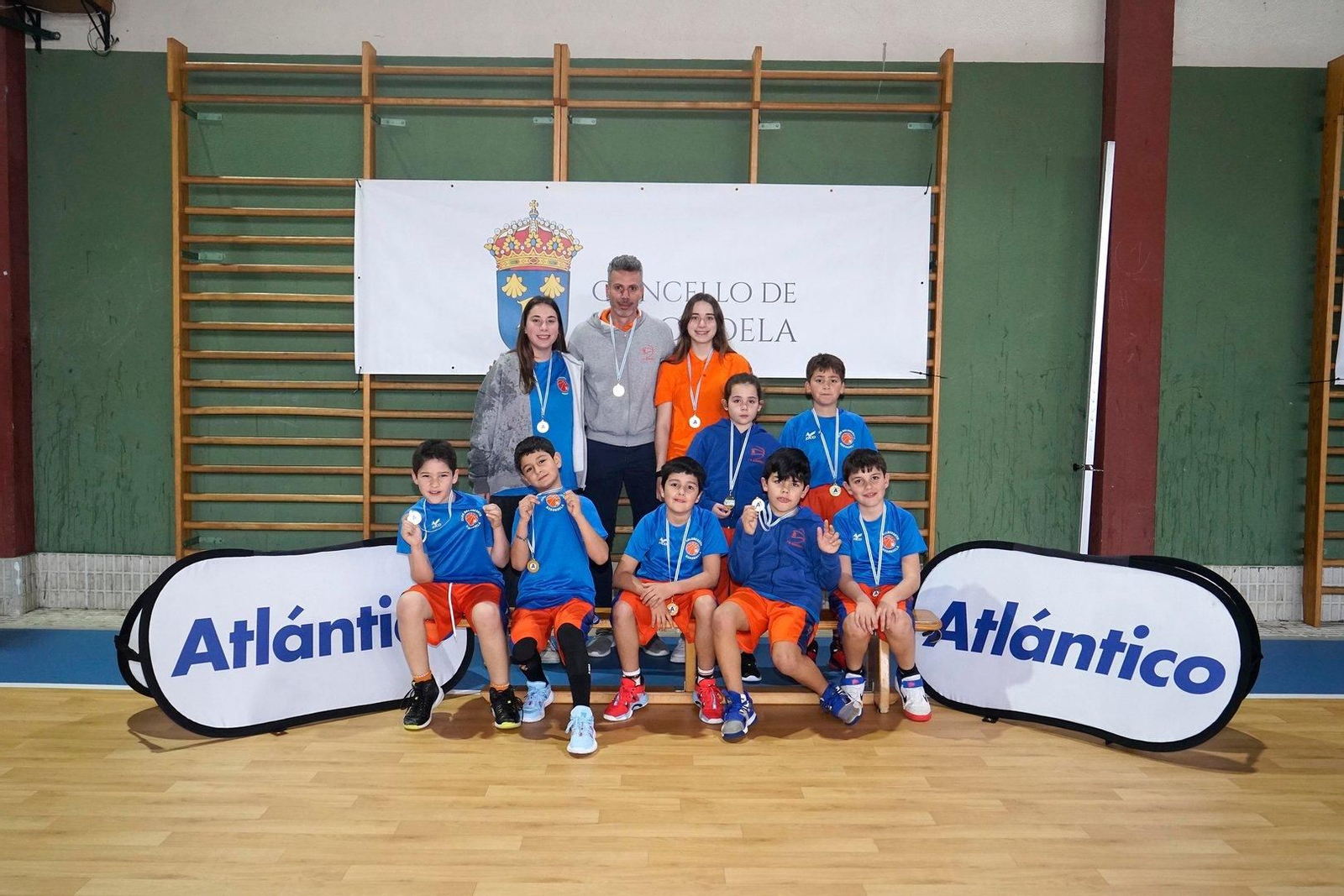 Presentación de los equipos del Club Baloncesto Redondela de la mano de +Deporte Atlántico.