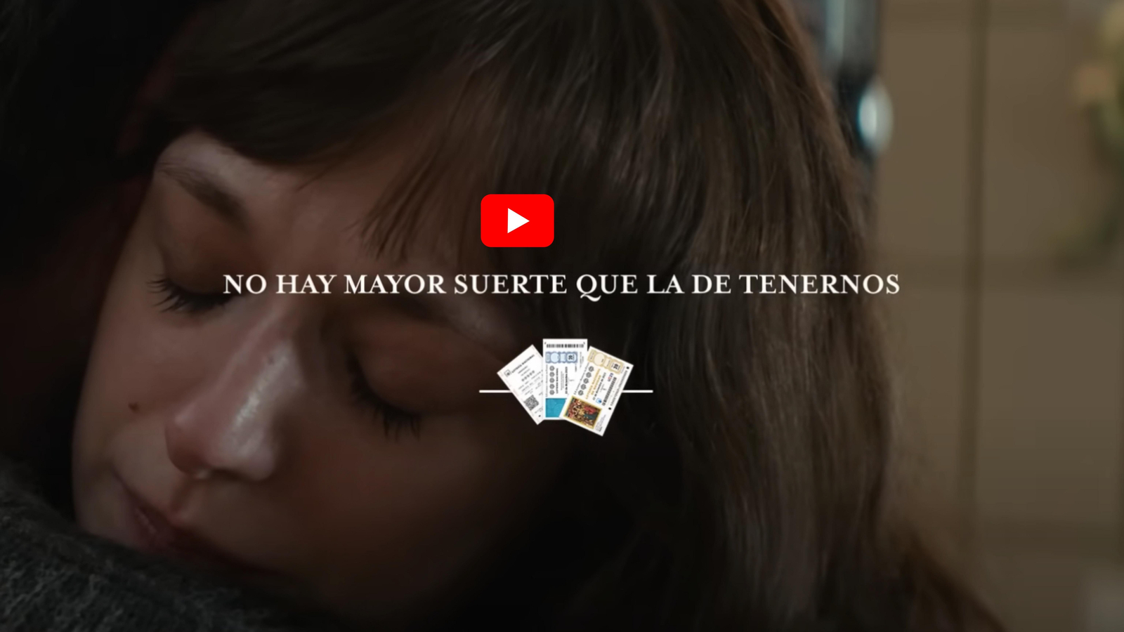 Imagen del spot que acaba de presentar Loterías y Apuestas del Estado
