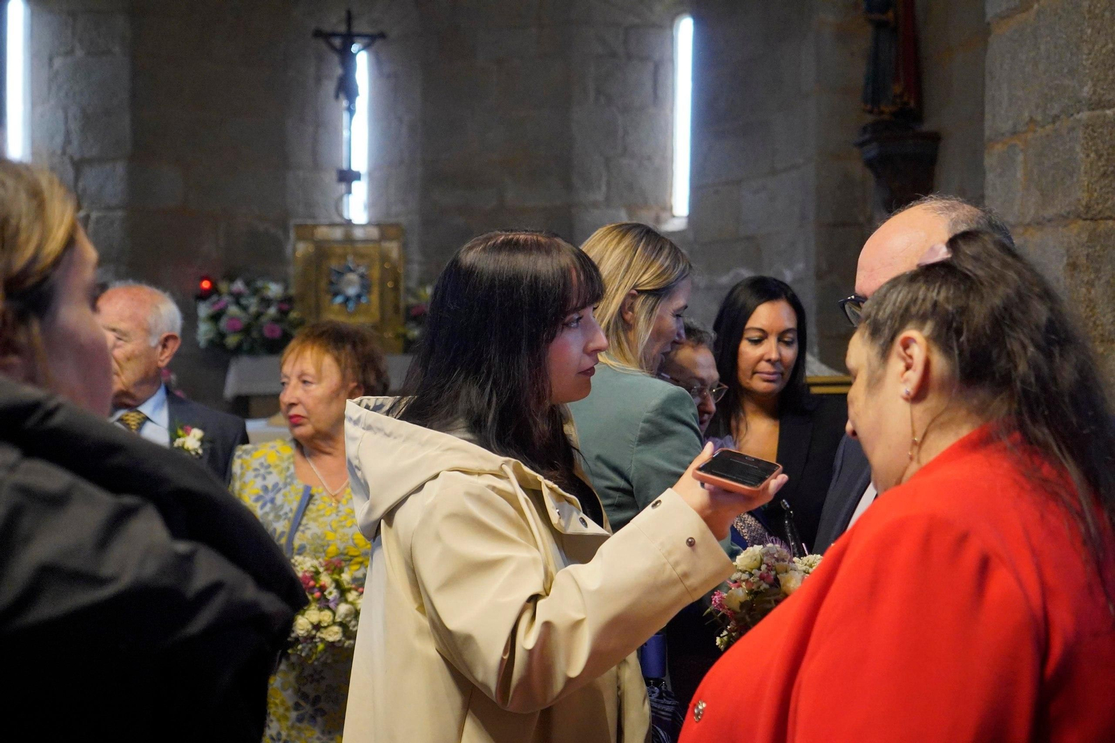Las bodas de oro celebradas en Coruxo. // J.V. Landín