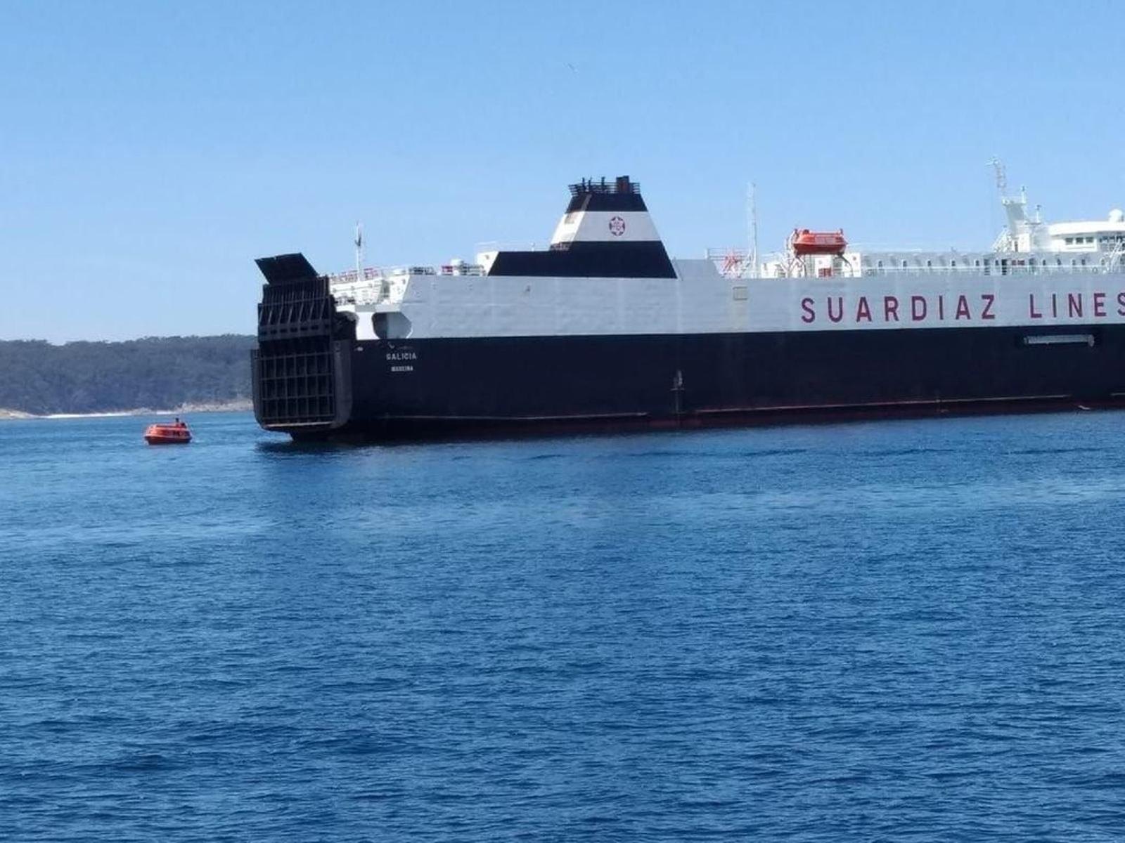 El polizón viajaba en el "Galicia" que hace la ruta de Tánger.