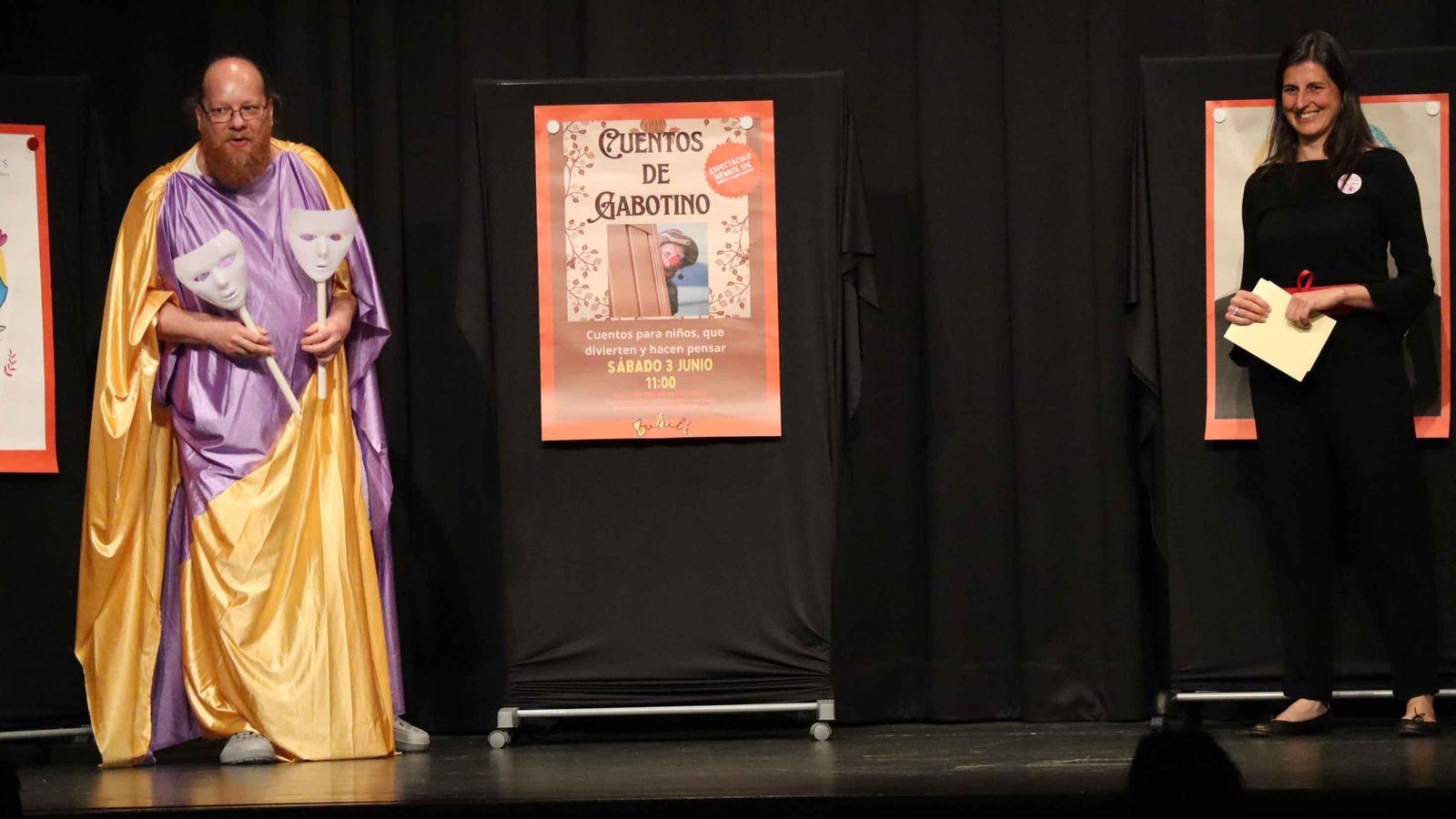 Presentación del festival Bululú a cargo de Compañía del Sur