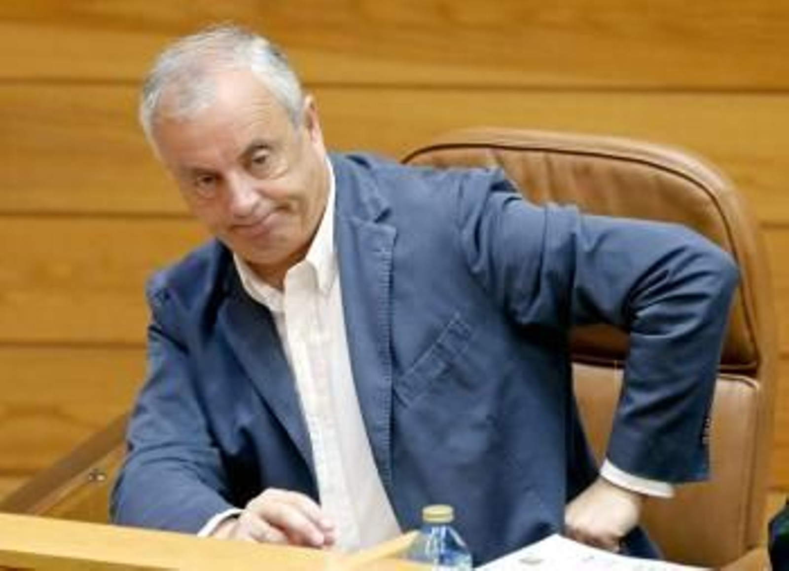 El secretario general del PsdG-PSOE, Pachi Vázquez.