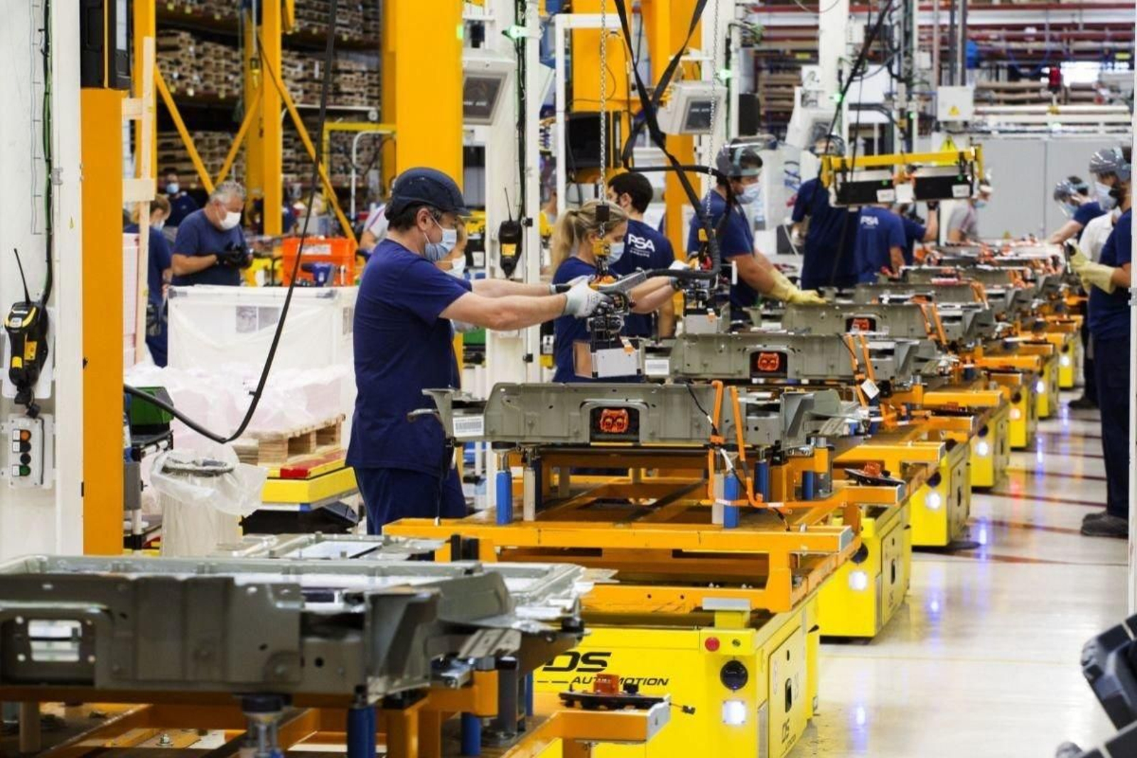 El taller de baterías de Stellantis ha conseguido fondos europeos.