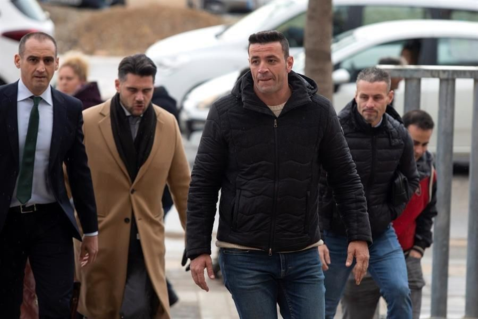 El dueño de la finca de Totalán, David Serrano, a su llegada al juicio por el fallecimiento del pequeño Julen