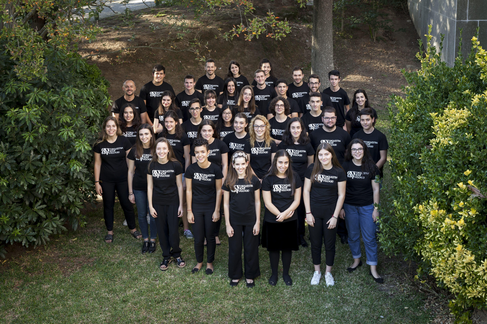 Los integrantes de la primera generación de la Xove V430 que se renovará este año.