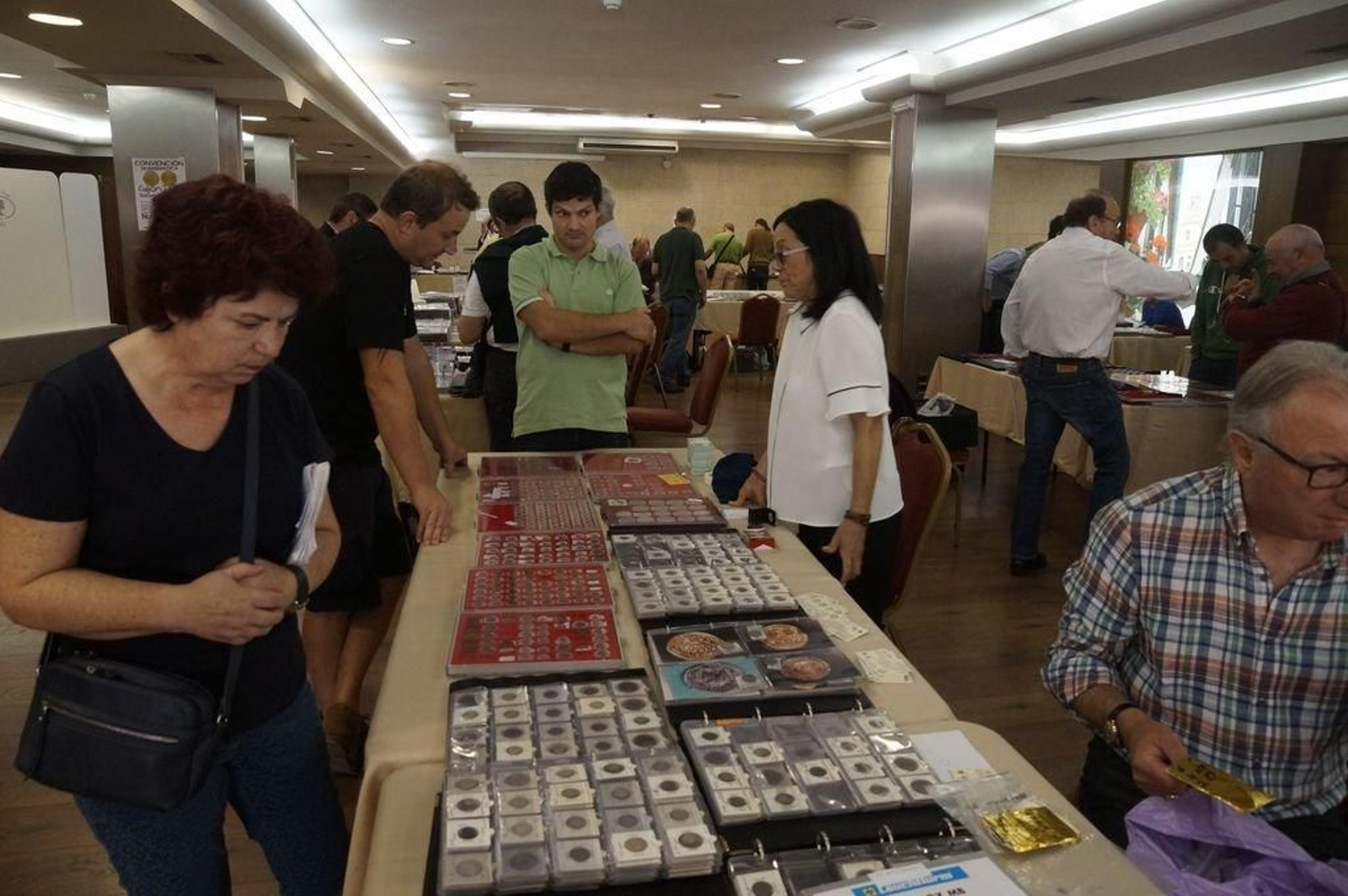 Los expertos en numismática se dieron cita en una de las convecciones con más prestigio de Galicia.