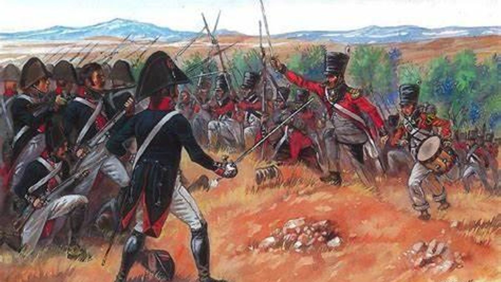 El Libertador durante la batalla