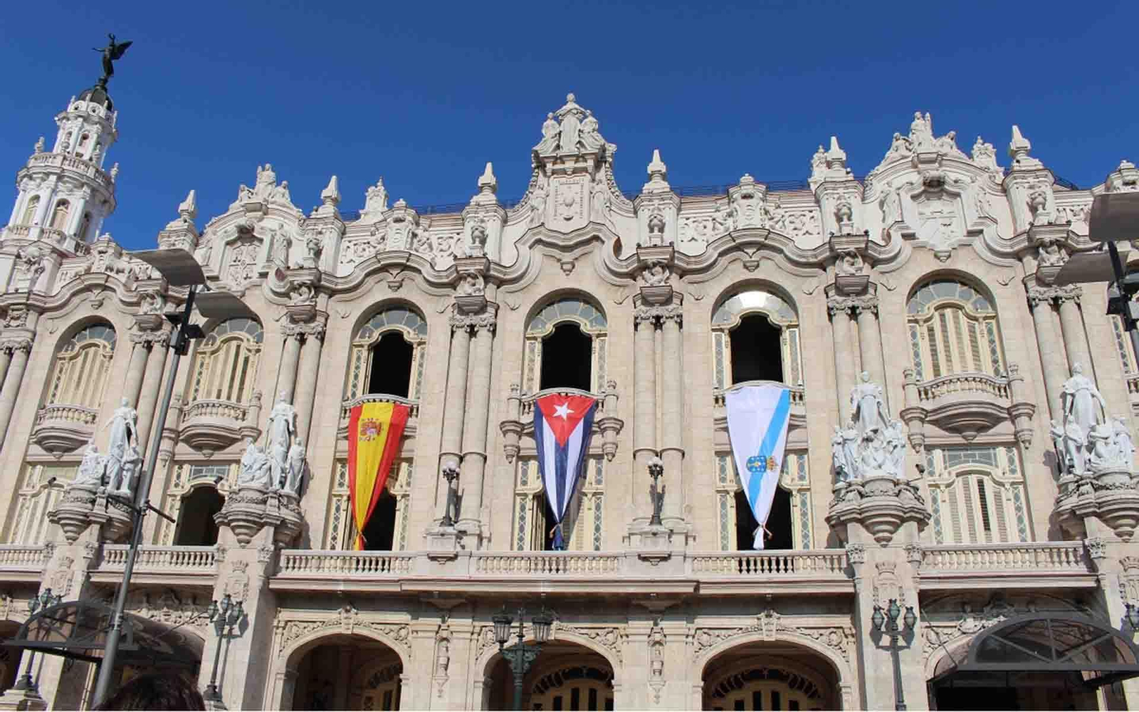 En la imagen, el antiguo palacio del Centro Gallego de La Habana