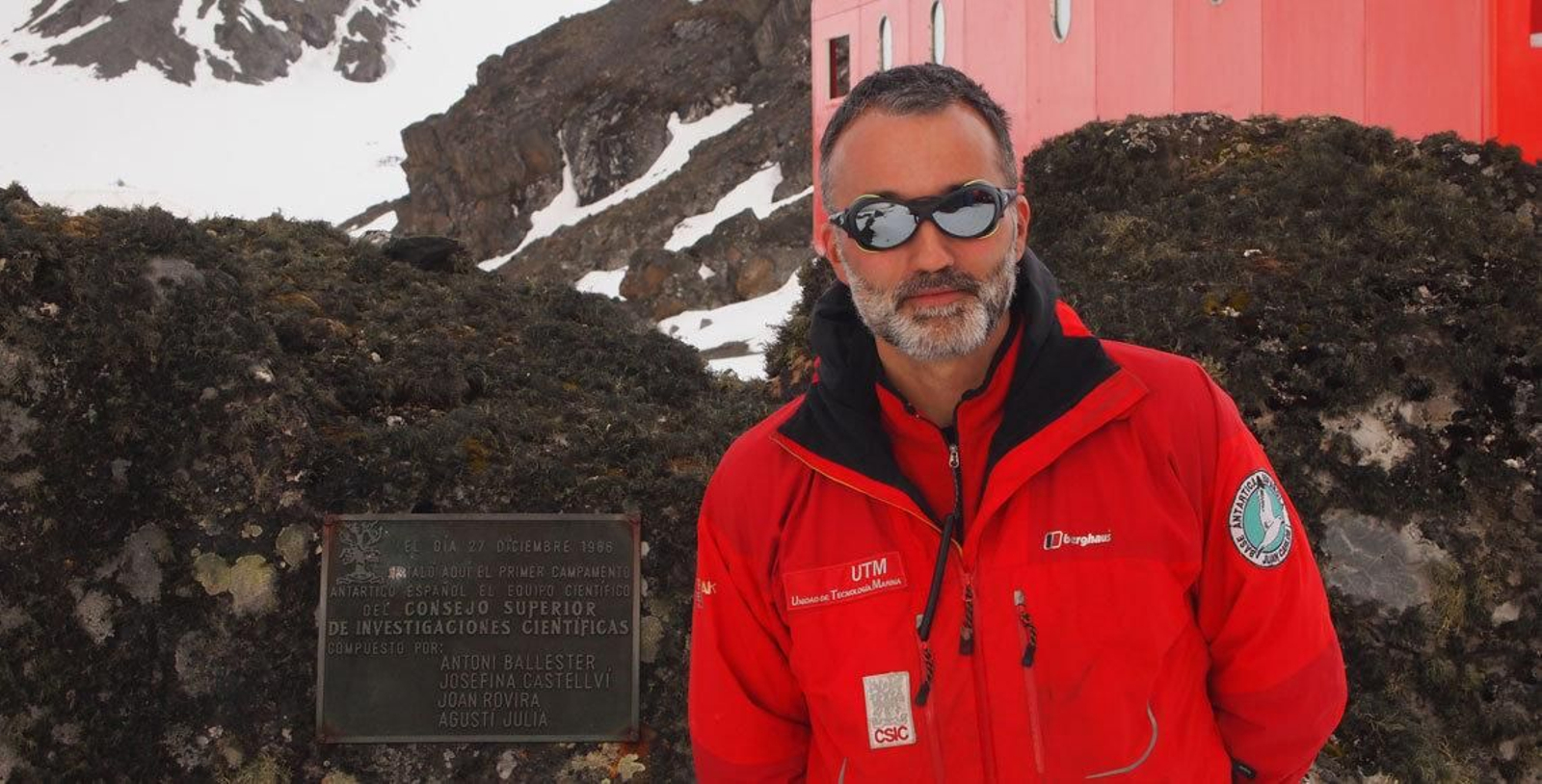 Jordi Felipe es máximo responsable de la Base Antártica Española Juan Carlos I.