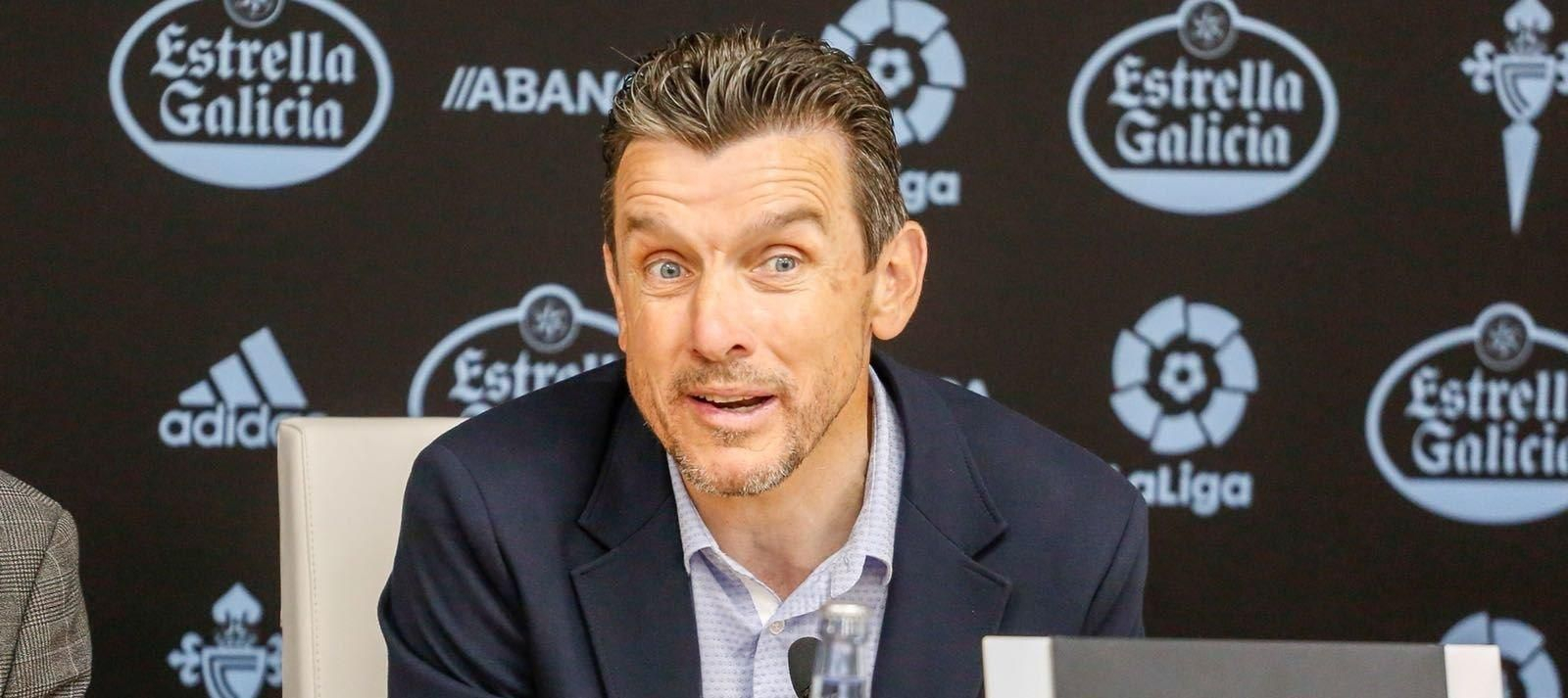 Juan Carlos Unzué, exentrenador del Celta