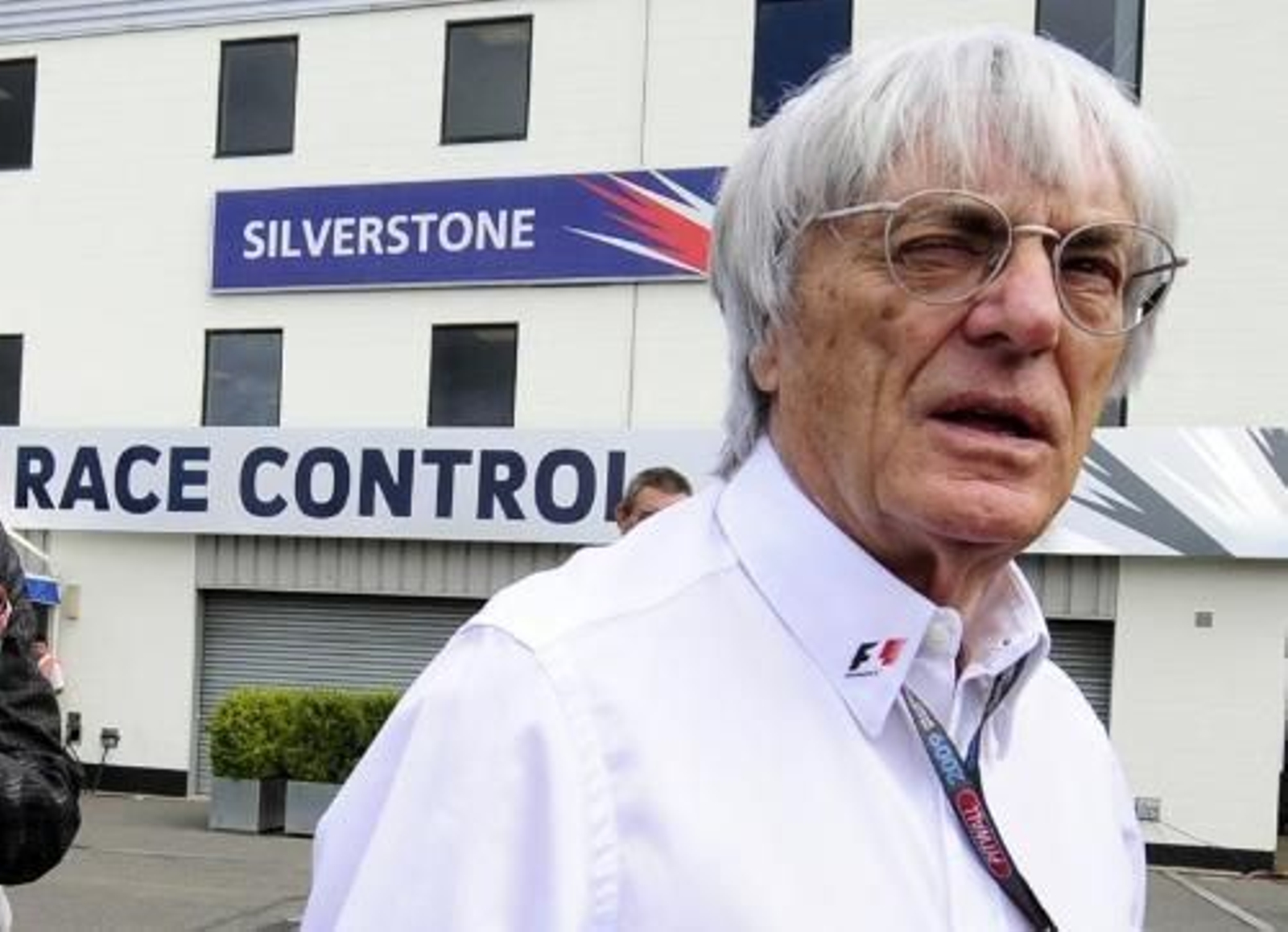 El patrón de la Fórmula 1, Bernie Ecclestone.