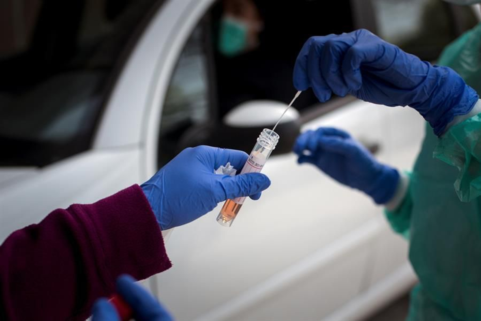 un test rápido para el coronavirus