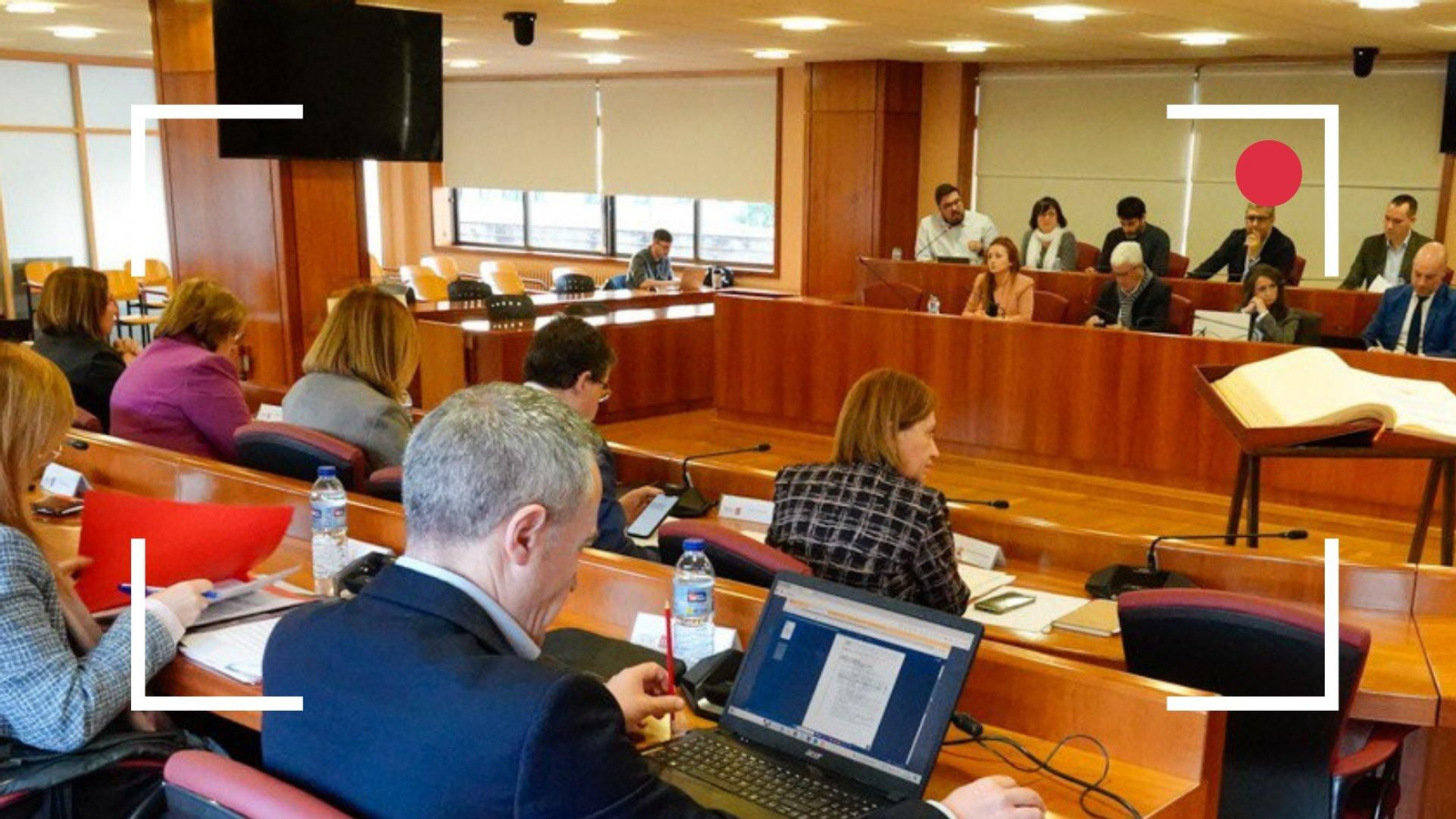 Directo pleno en el Concello de Vigo.