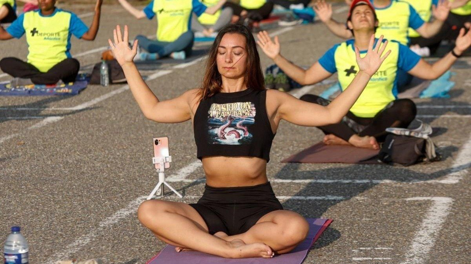 El evento arrancará con una meditación que dará paso a ejercicios de dificultad leve y una relajación final.