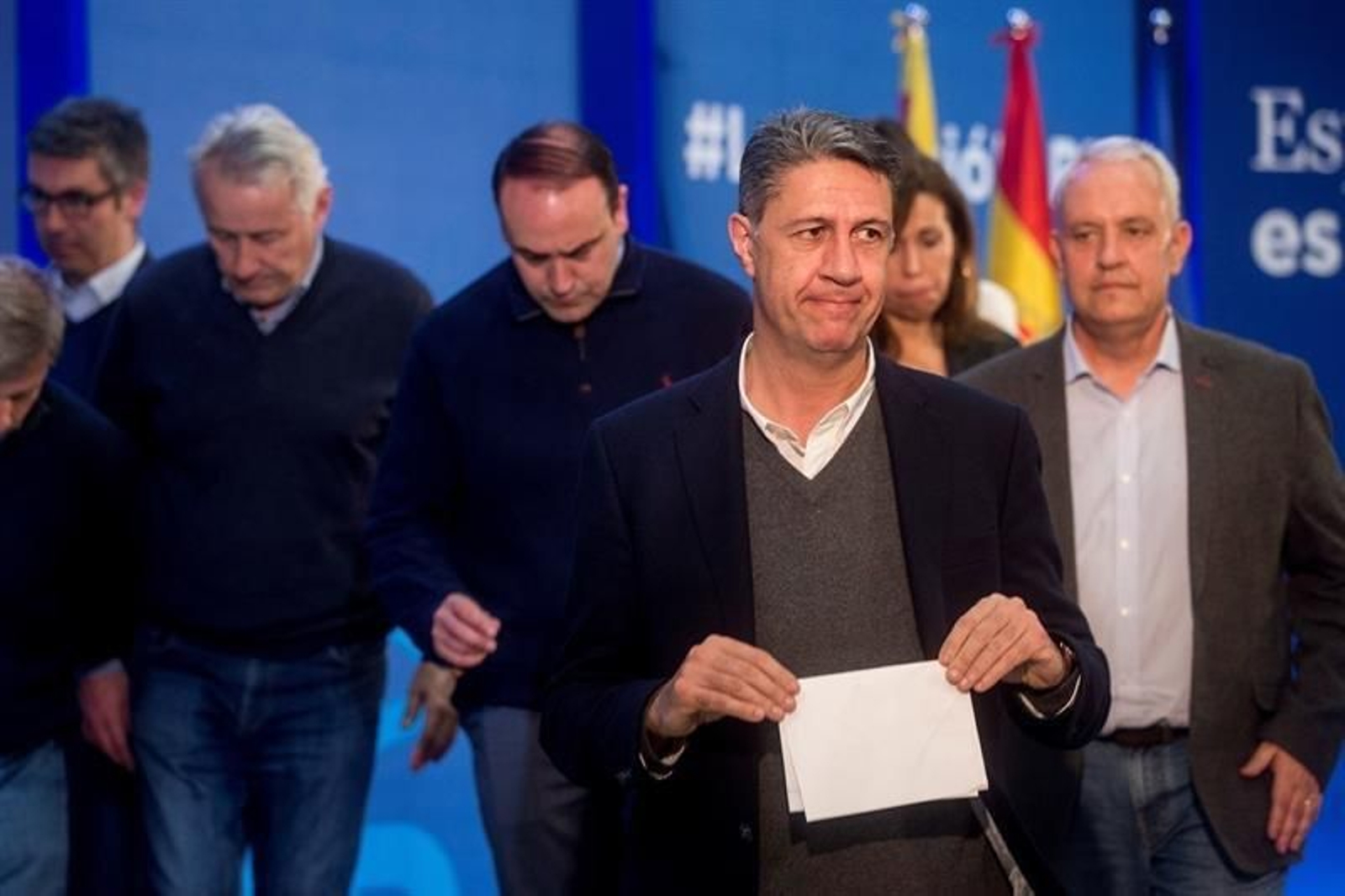 El cabeza de lista del PPC en las elecciones del 21D, Xavier García Albiol