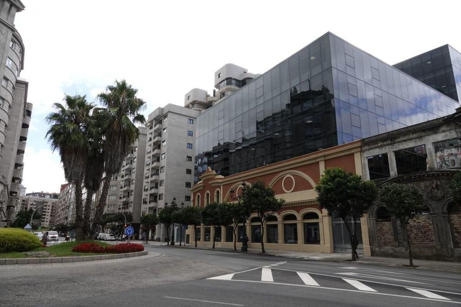 Edificio de la Tesorería General de la Seguridad Social, ubicado en García Barbón.