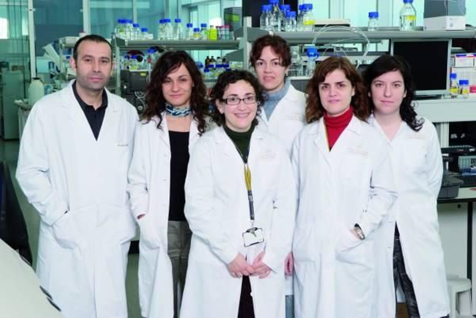 Foto de grupo del equipo de investigación.