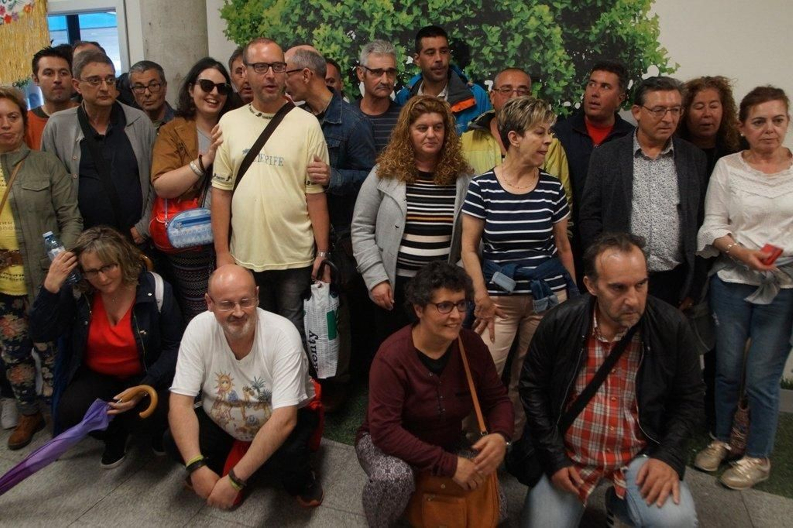 Fiesta hawaiana en el hospital Alvaro Cunqueiro Foto  Vicente Alonso 30