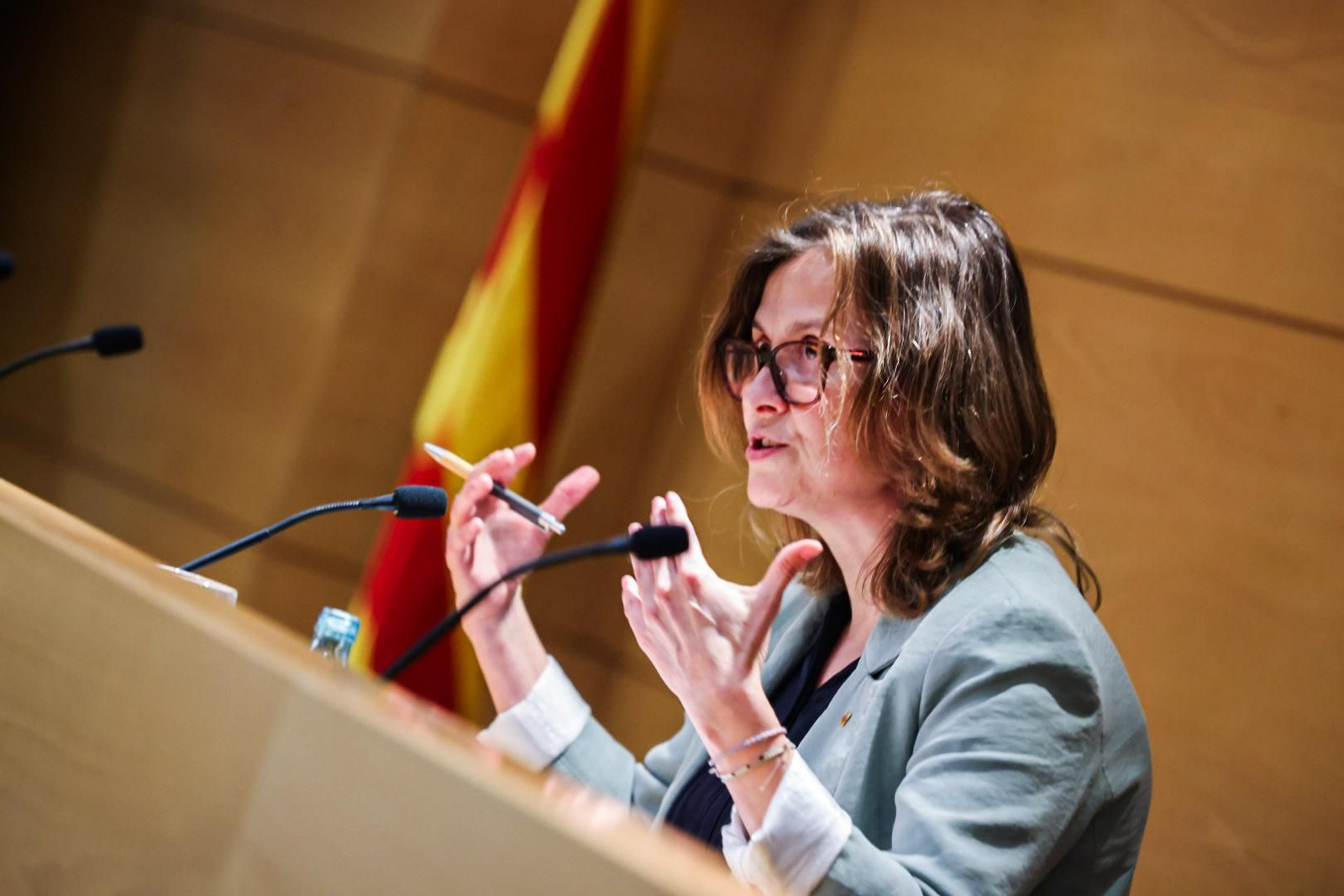 La  consejera de Acción Exterior y Unión Europea, Meritxell Serret, en una imagen de archivo.