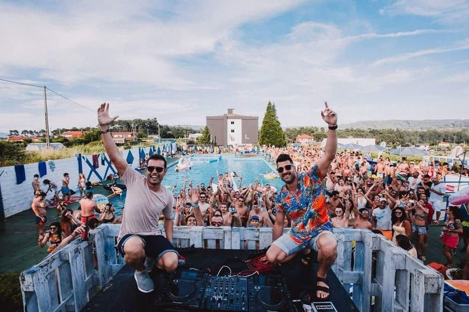 Pau D' Afonso, de As Neves (izda), y André Vázquez, de O Porriño.