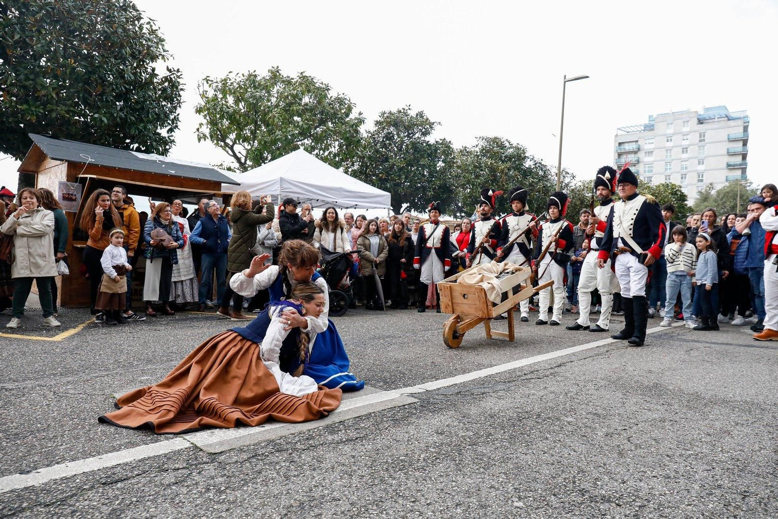 Asalto ao carro en Paseo de Alfonso // Foto J. Santome