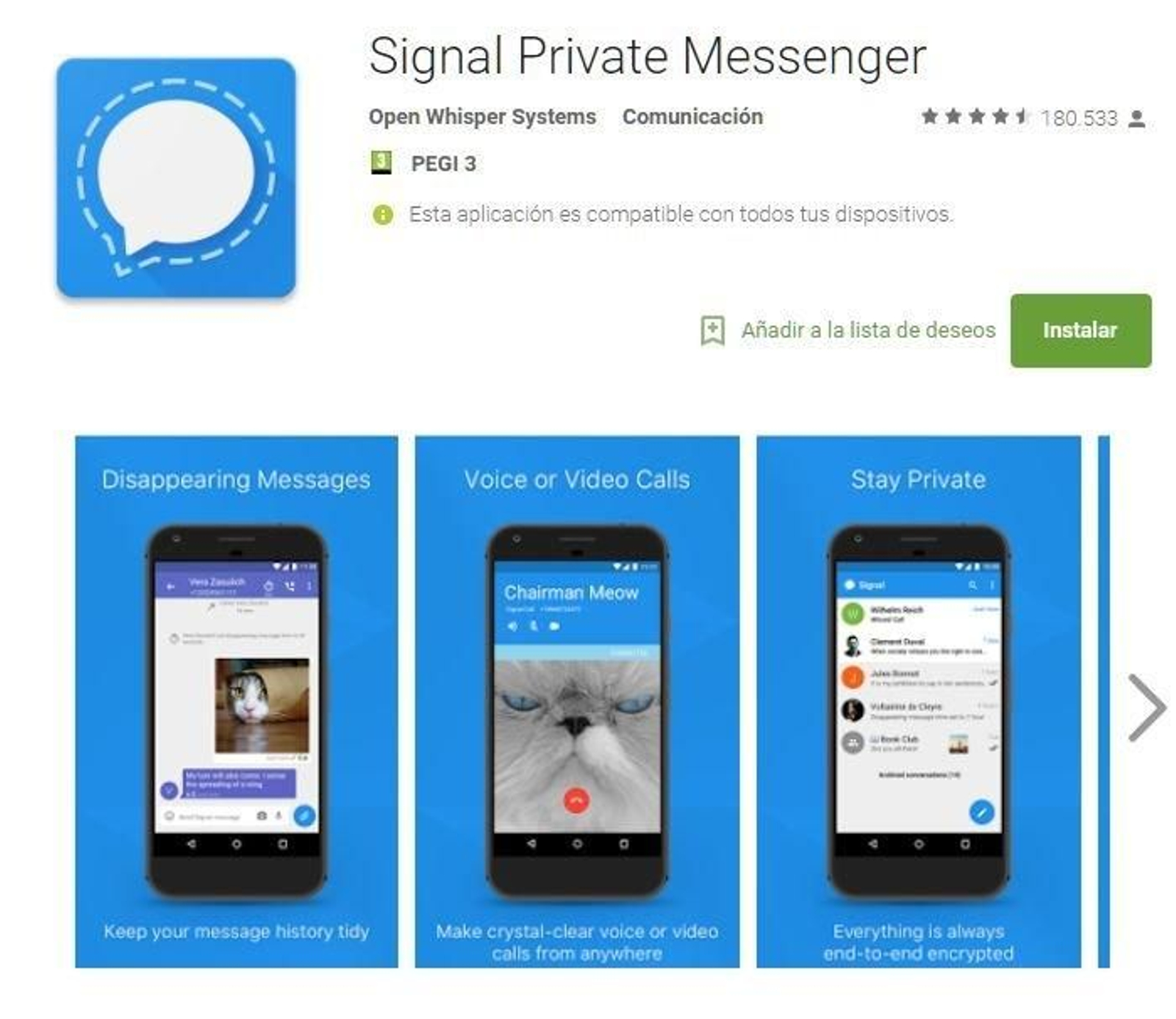 Signal app