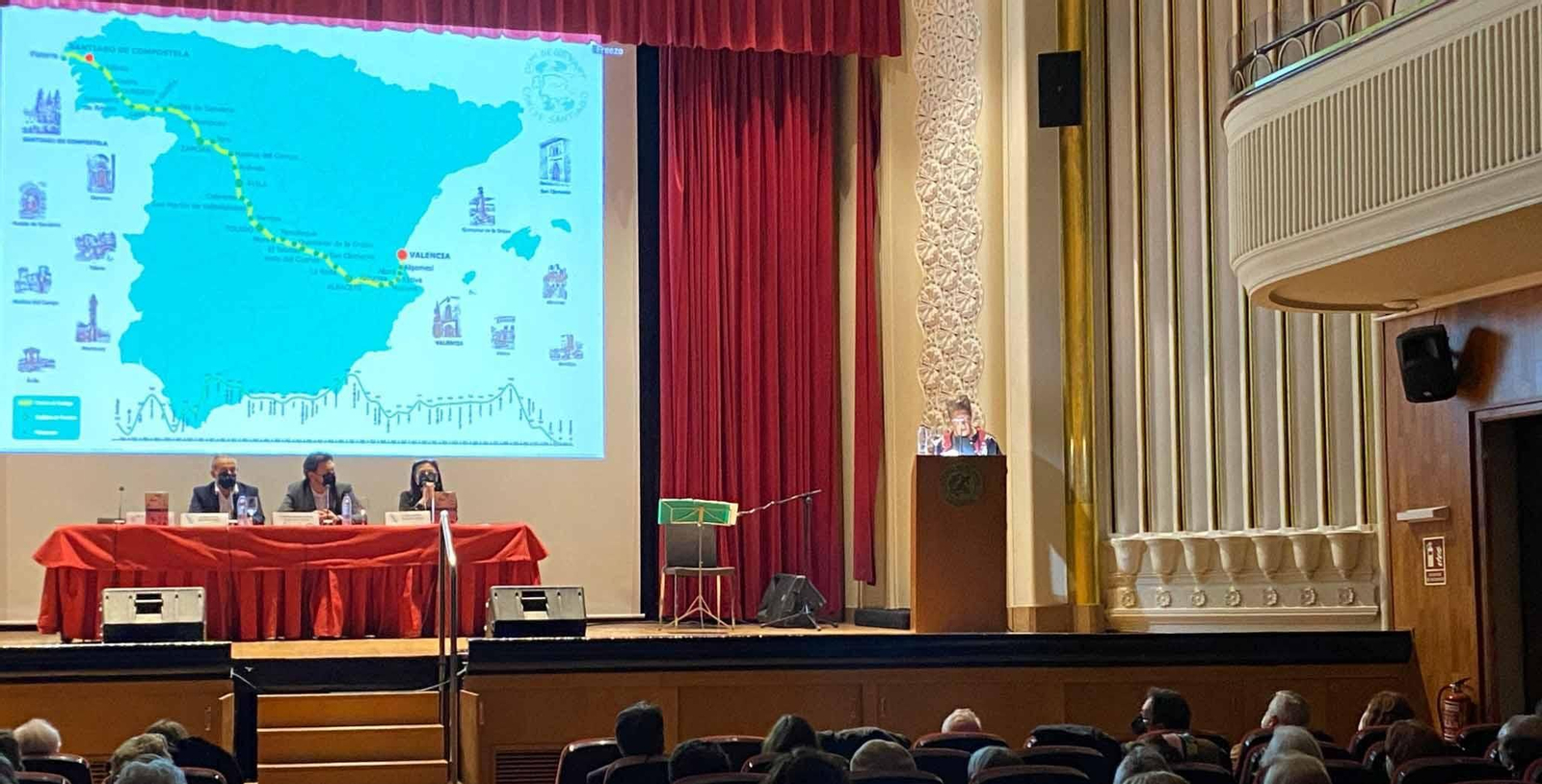 Imagen del acto celebrado en el Ateneo de Valencia