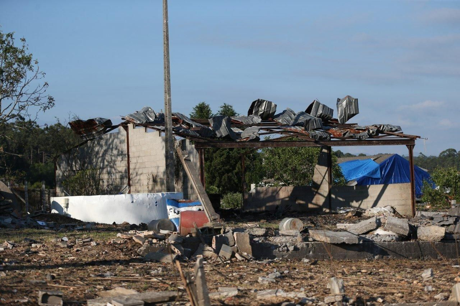 La 'zona cero' de la explosión de Tui  Alberte 07