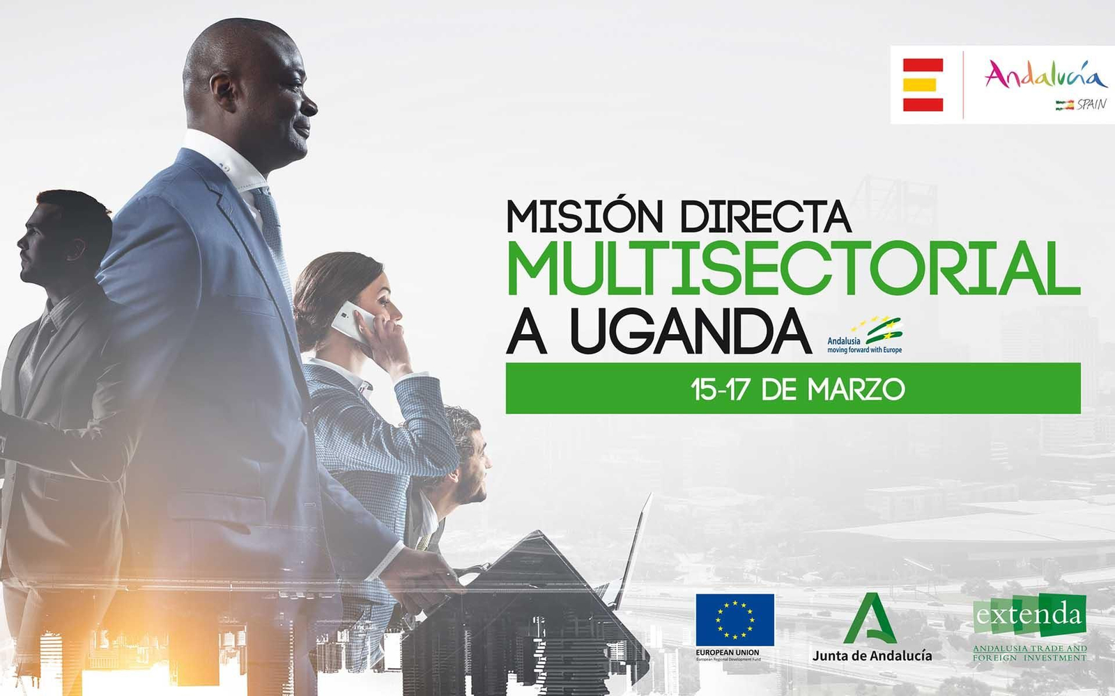Andalucía Extenda Uganda web