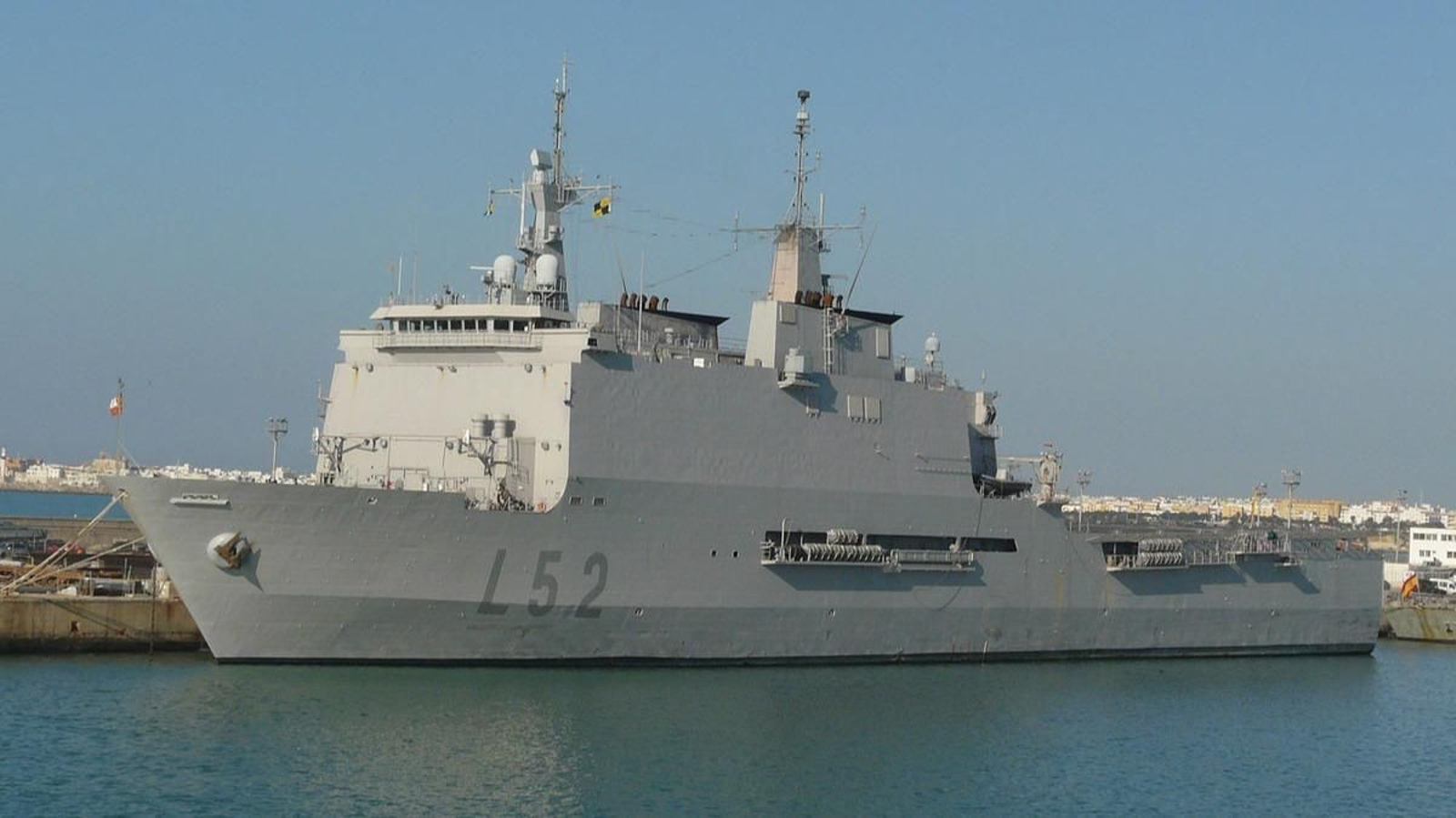 El buque de la Armada `Galicia`