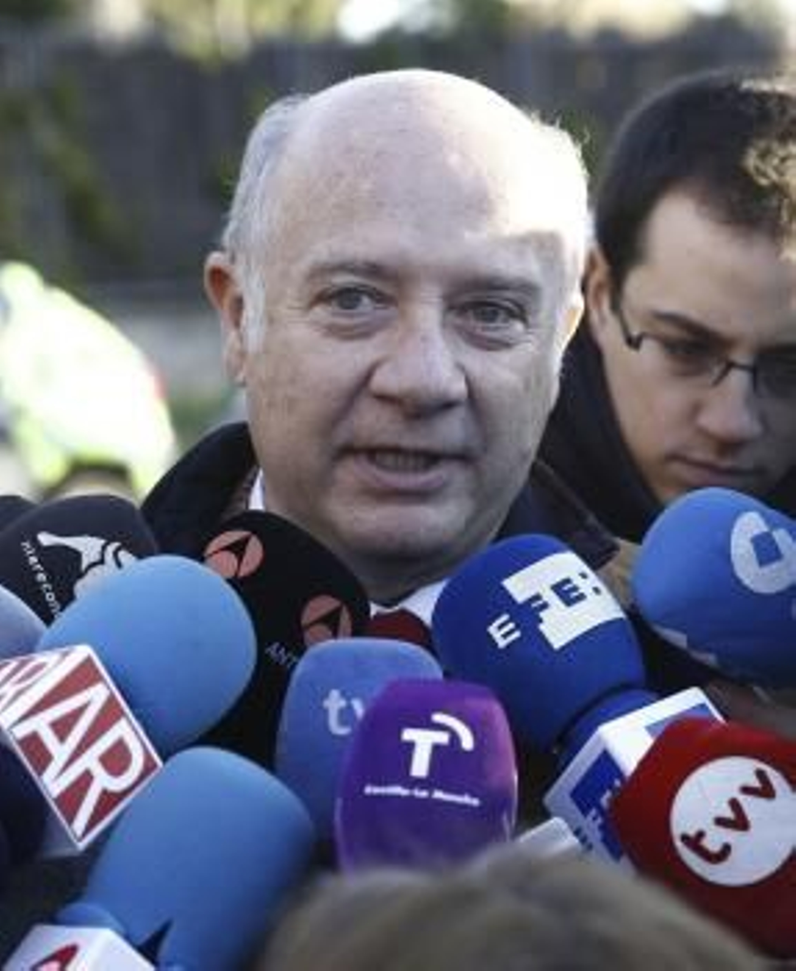 Abdón Núñez, abogado de la familia de Belén Langdom, una de las víctimas de la avalancha en el Madrid Arena.