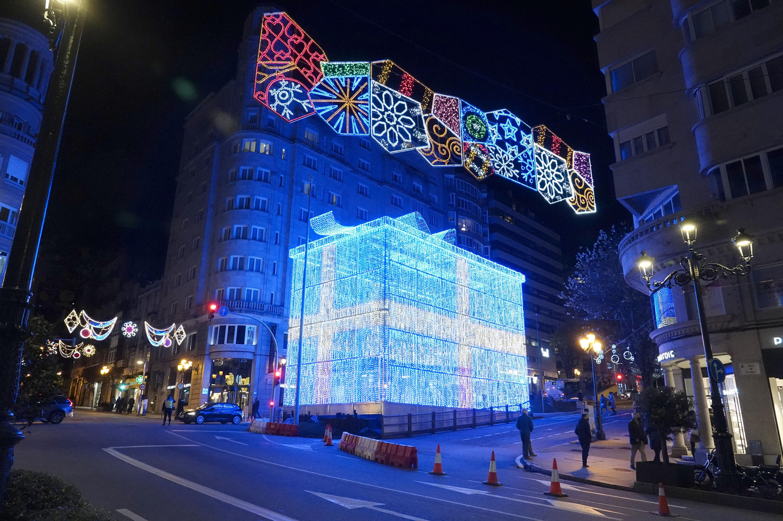 Encendido de las luces de la Navidad en Vigo // Vicente