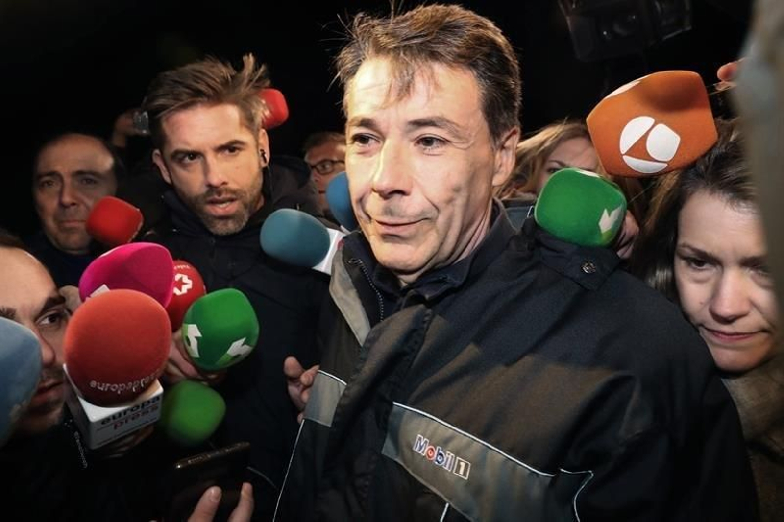 El expresidente de la Comunidad de Madrid Ignacio González (c)